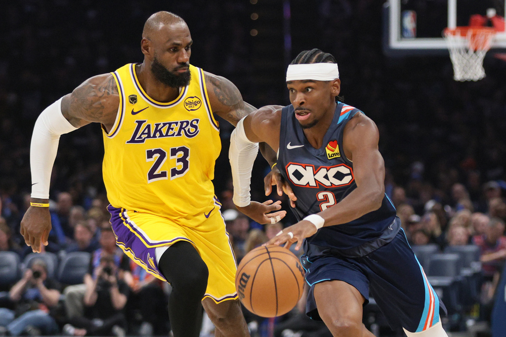 Thunderi melju Lakerse u lovu na obranu NBA naslova