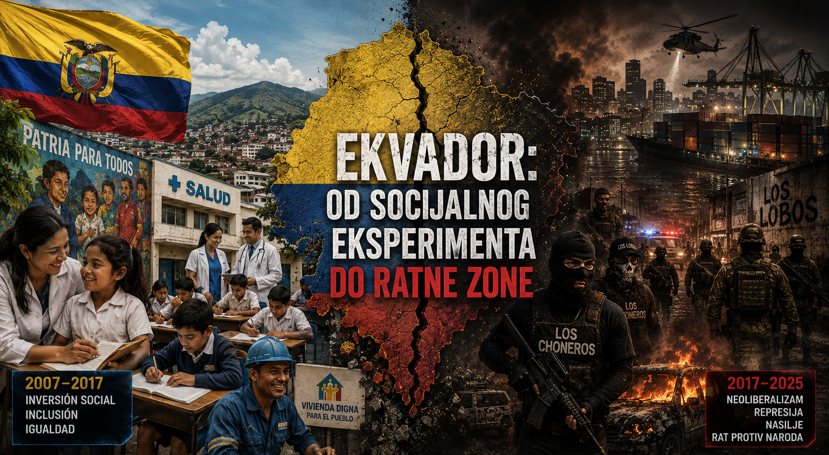 Ekvador – od sna o socijalizmu do ratne zone